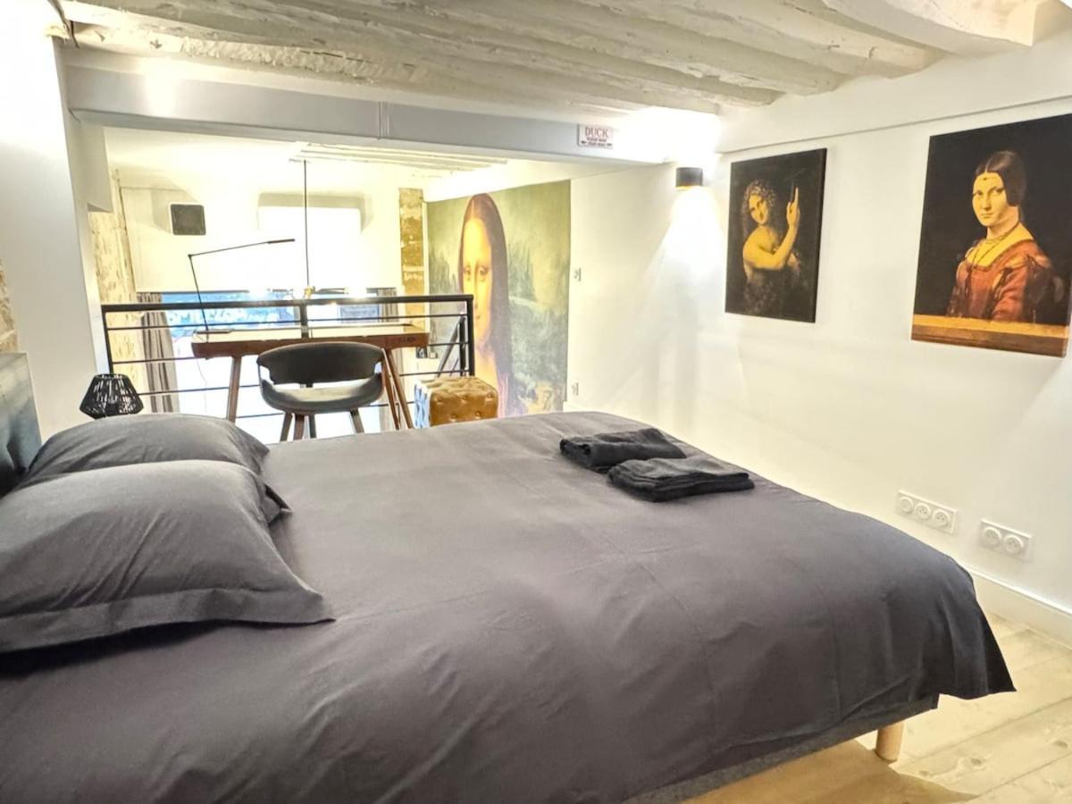 Mona Lisa - 110 M2 Luxury Flat In Le Marais - Ac * Parigi